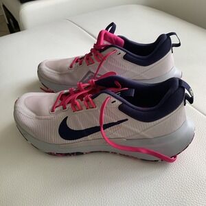 Nike Shoes Women Size 9.5 Juniper Trail 2 Running lace up Platinum Violet Pink